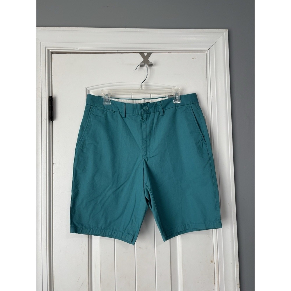 Mens Old Navy teal shorts size 32 Ultimate Slim NWTs‎